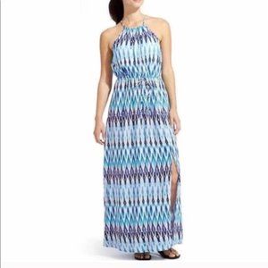 Athleta Sunset Halter Maxi Dress